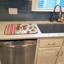 Load image into Gallery viewer, Welsh Springer Spaniel Vegetables Dish Drying Mat