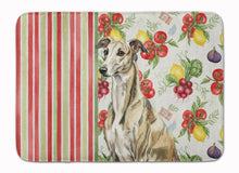 Load image into Gallery viewer, Brindle Whippet Vegetables Memory Foam Kitchen Mat