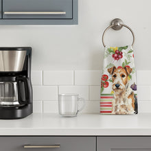 Load image into Gallery viewer, Wire Fox Terrier Vegetables Kitchen Towel