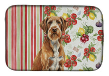 Load image into Gallery viewer, Wirehaired Pointing Griffon Vegetables Dish Drying Mat