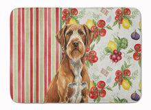 Load image into Gallery viewer, Wirehaired Pointing Griffon Vegetables Memory Foam Kitchen Mat
