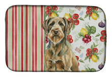 Load image into Gallery viewer, Chestnut Wirehaired Pointing Griffon Vegetables Dish Drying Mat