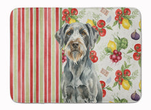 Load image into Gallery viewer, Steel Gray Wirehaired Pointing Griffon Vegetables Memory Foam Kitchen Mat
