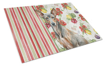 Load image into Gallery viewer, Xoloitzcuintli Vegetables Glass Cutting Board