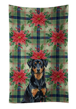 Load image into Gallery viewer, Beauceron Christmas PoinsettIas Kitchen Towel