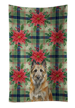 Load image into Gallery viewer, Belgian Laekenois Christmas PoinsettIas Kitchen Towel