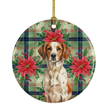 Load image into Gallery viewer, Roan Brittany Christmas PoinsettIas Ceramic Ornament