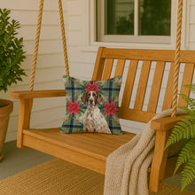 Load image into Gallery viewer, German Shorthaired Pointer Christmas PoinsettIas Throw Pillow