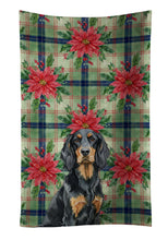 Load image into Gallery viewer, Gordon Setter Christmas PoinsettIas Kitchen Towel