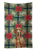 Load image into Gallery viewer, Liver Pointer Christmas PoinsettIas Kitchen Towel
