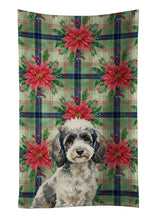 Load image into Gallery viewer, Toy Parti Poodle Christmas PoinsettIas Kitchen Towel