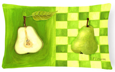 Pear by Ute Nuhn Fabric Decorative Pillow WHW0121PW1216