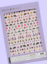 Load image into Gallery viewer, "Wildflower" Deco Beauty Nail Art Stickers