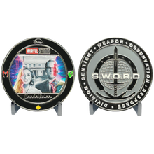 Load image into Gallery viewer, BL11-005 Wanda Vision Challenge Coin WandaVision Hex Vision SWORD