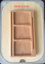Load image into Gallery viewer, **Pre-order (Ships in 3-4 Weeks)**Beechwood Sensory Sorting Tray
