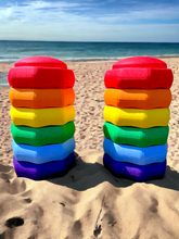 Load image into Gallery viewer, **Pre-order (Ships in 3-4 Weeks)**6 Pieces Rainbow Stepping Stones Set