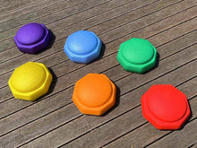 Load image into Gallery viewer, **Pre-order (Ships in 3-4 Weeks)**6 Pieces Rainbow Stepping Stones Set