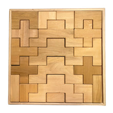 Load image into Gallery viewer, **Pre-order (Ships in 2-3 Weeks)**19 Pcs Wooden Stairway Building Blocks Set