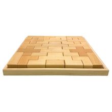 Load image into Gallery viewer, **Pre-order (Ships in 2-3 Weeks)**19 Pcs Wooden Stairway Building Blocks Set