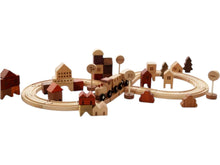 Load image into Gallery viewer, **Pre-order (Ships in 2-3 Weeks)**56 PCS Town Exploration Train Set with Track