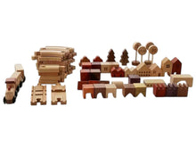 Load image into Gallery viewer, **Pre-order (Ships in 2-3 Weeks)**56 PCS Town Exploration Train Set with Track