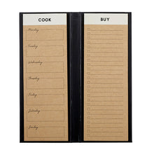 Load image into Gallery viewer, Weekly Eats Weekly Meal Planner | Organizer Date Book | 3.5" x 9"
