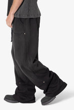 Load image into Gallery viewer, West Double Knee Sweatpants - Washed Black