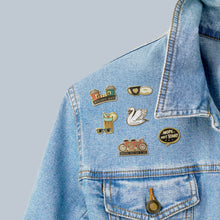 Load image into Gallery viewer, Raised On Sweet Tea &amp; Sunshine Enamel Pin