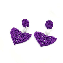 Load image into Gallery viewer, White Howlite Dangle Earrings