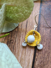 Load image into Gallery viewer, White Stone Earrings