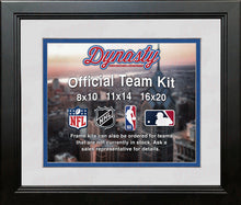 Load image into Gallery viewer, Los Angeles Dodgers Custom MLB Baseball 8x10 Picture Frame Kit (Multiple Colors)