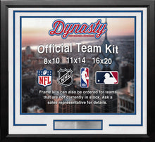 Load image into Gallery viewer, Los Angeles Rams Custom NFL Football 16x20 Picture Frame Kit (Multiple Colors)