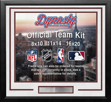 Load image into Gallery viewer, Colorado Avalanche Custom NHL Hockey 8x10 Picture Frame Kit (Multiple Colors)