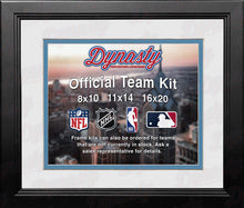 Load image into Gallery viewer, Detroit Lions Custom NFL Football 8x10 Picture Frame Kit (Multiple Colors)