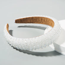 Load image into Gallery viewer, Brianna Glamband in White