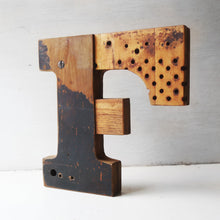 Load image into Gallery viewer, Reclaimed Wooden Letters
