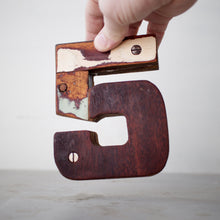 Load image into Gallery viewer, Reclaimed Wooden Letters