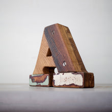 Load image into Gallery viewer, Reclaimed Wooden Letters