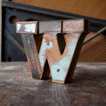 Load image into Gallery viewer, Reclaimed Wooden Letters