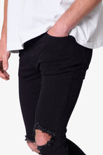 Load image into Gallery viewer, X1 Skinny Denim - Black
