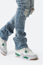 Load image into Gallery viewer, X598 Skinny Stacked Denim - Blue