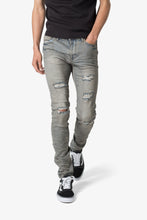 Load image into Gallery viewer, X607 Painted Skinny Denim - Blue