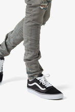 Load image into Gallery viewer, X607 Painted Skinny Denim - Blue