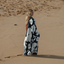 Load image into Gallery viewer, XOXO Driftweave Beach Blanket - Black | Coco Ho x Slowtide