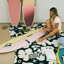 Load image into Gallery viewer, XOXO Driftweave Beach Blanket - Black | Coco Ho x Slowtide