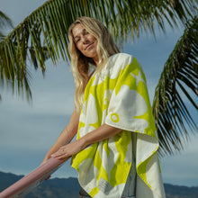 Load image into Gallery viewer, XOXO Beach Towel - Citron | Coco Ho x Slowtide