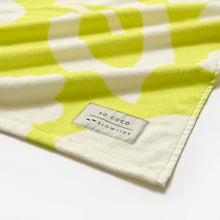 Load image into Gallery viewer, XOXO Beach Towel - Citron | Coco Ho x Slowtide