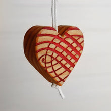 Load image into Gallery viewer, Engraved Heart Ornaments