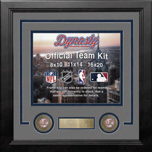 Load image into Gallery viewer, New York Yankees Custom MLB Baseball 11x14 Picture Frame Kit (Multiple Colors)