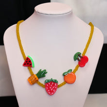 Load image into Gallery viewer, Fruit Beaded Necklaces